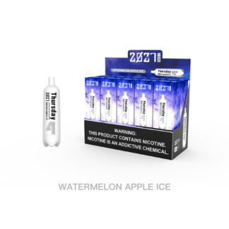 2027 Date 7 2000 Puff Disposable Vape (Watermelon Apple Ice)