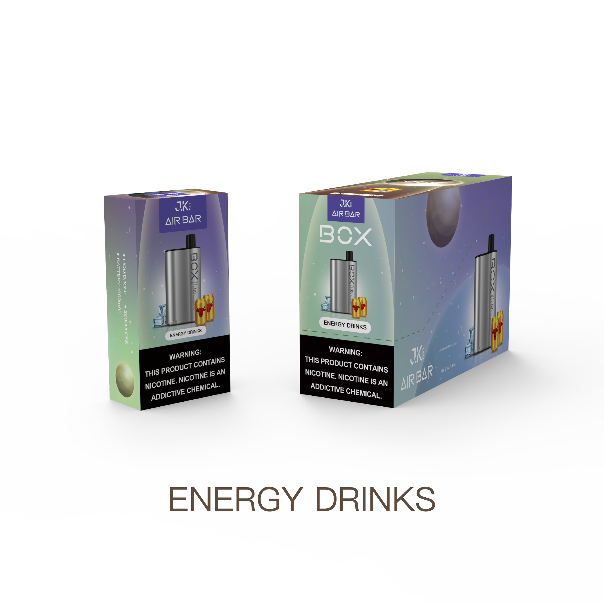 Air Bar Box 3000 Puff Disposable Vape (Energy Drinks)