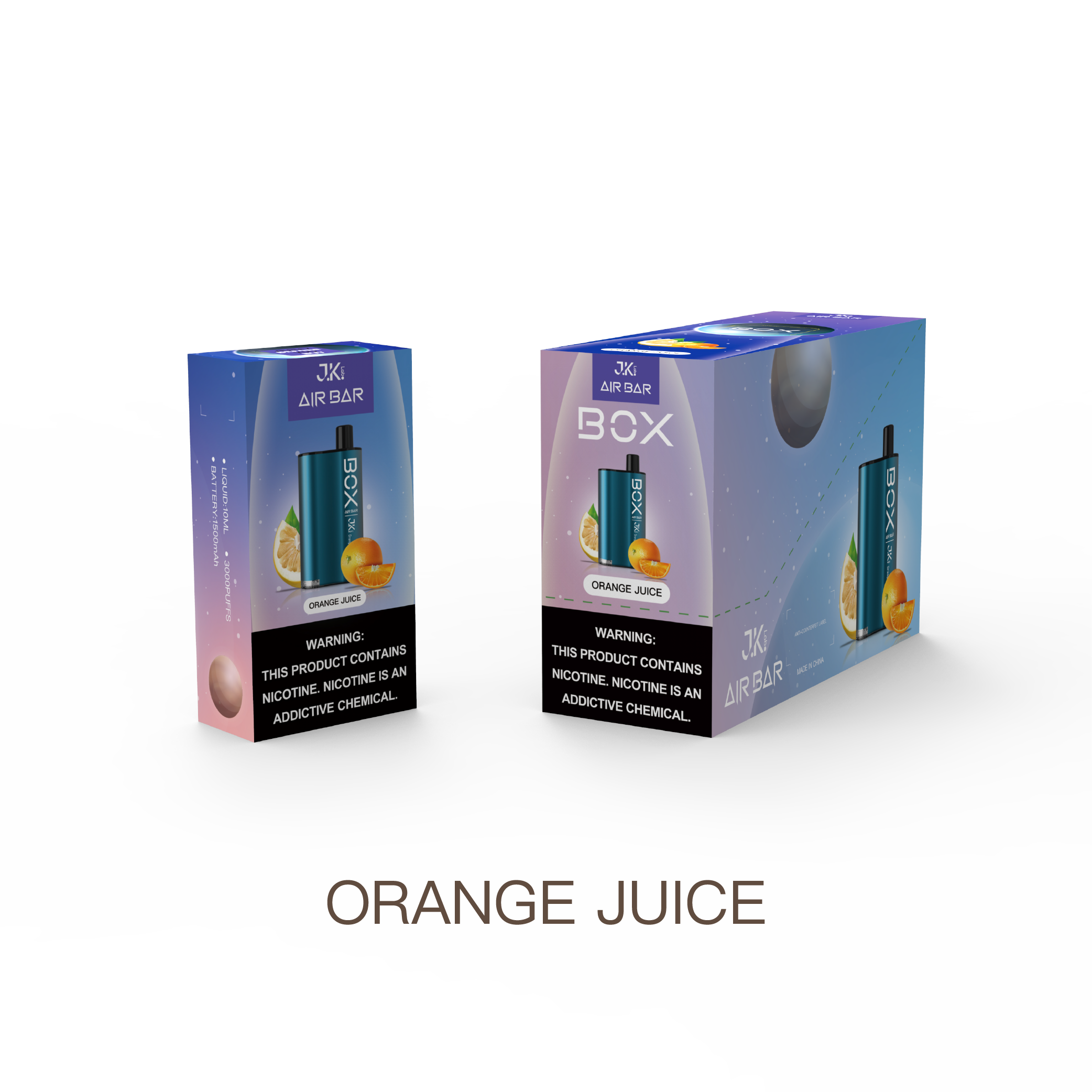 Air Bar Box 3000 Puff Disposable Vape (Orange Juice)