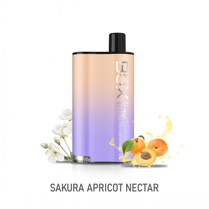 Air Bar Box 3000 Puff Disposable Vape (Sakura Apricot Nectar)