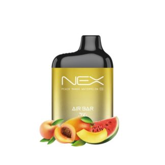 Air Bar NEX 6500 Puff Disposable Vape (Peach Mango Watermelon)