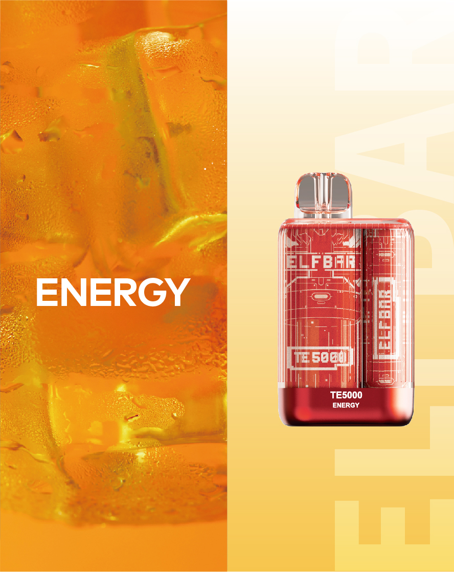 E.B. Design TE5000 5000 Puff Disposable Vape (Energy)
