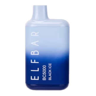 Elf Bar 5000 Puff Disposable Vape (Black Ice)