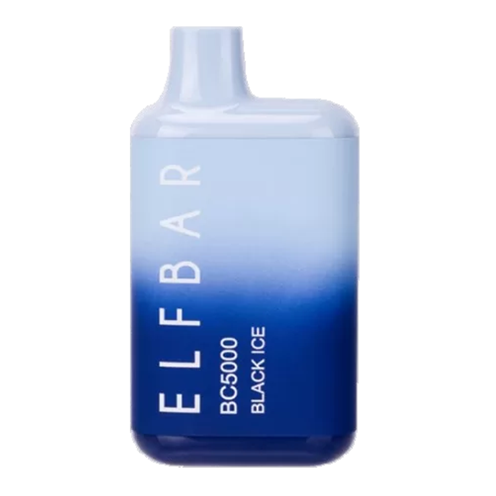 Elf Bar 5000 Puff Disposable Vape (Black Ice)