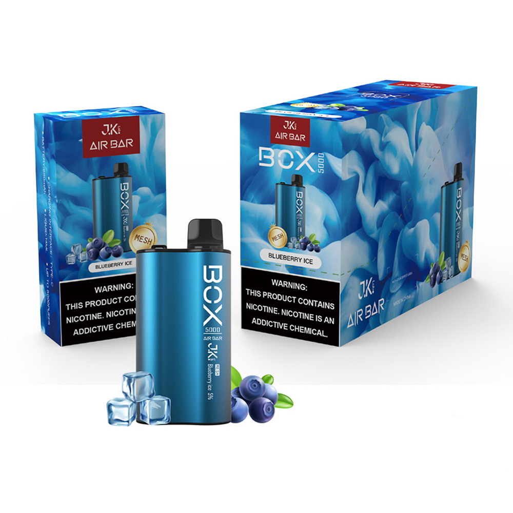 Air Bar Box 5000 Puff Disposable Vape (Blueberry Ice)