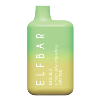 Elf Bar 5000 Puff Disposable Vape (Honeydew Pineapple Orange)