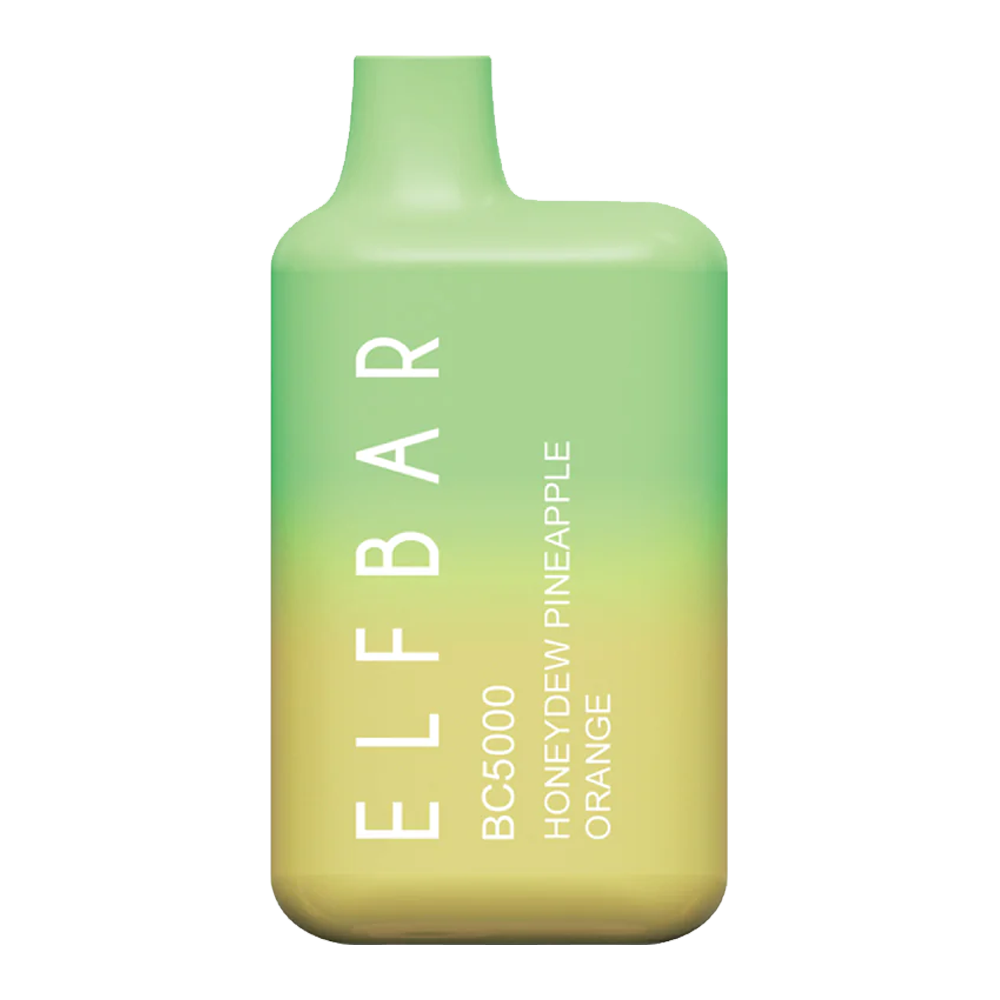 Elf Bar 5000 Puff Disposable Vape (Honeydew Pineapple Orange)