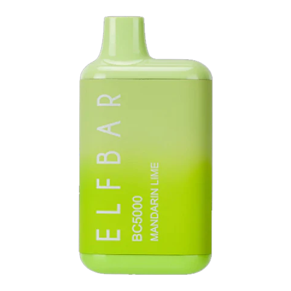 Elf Bar 5000 Puff Disposable Vape (Mandarin Lime)