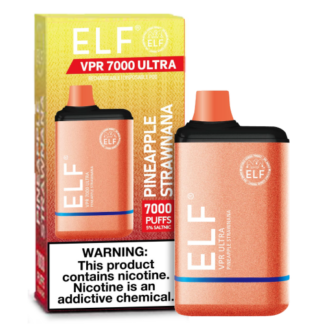 Elf VPR Ultra 7000 Puff Disposable Vape (Pineapple Strawnana)