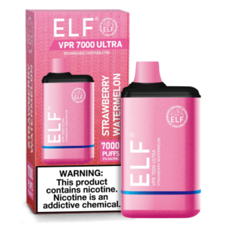Elf VPR Ultra 7000 Puff Disposable Vape (Strawberry Watermelon)