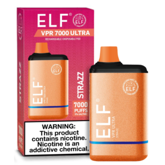 Elf VPR Ultra 7000 Puff Disposable Vape (Strazz)