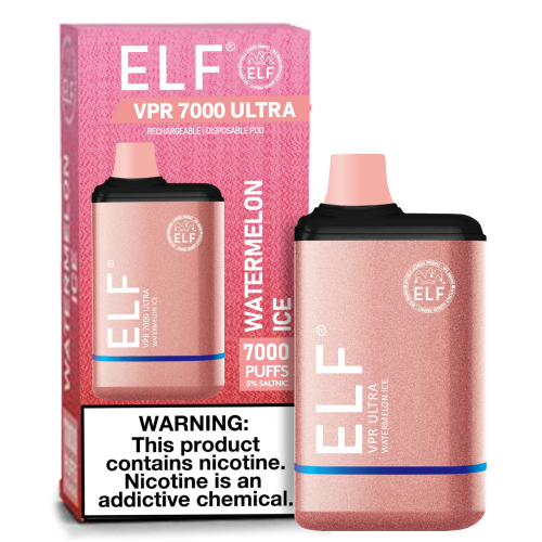 Elf VPR Ultra 7000 Puff Disposable Vape (Watermelon Ice)