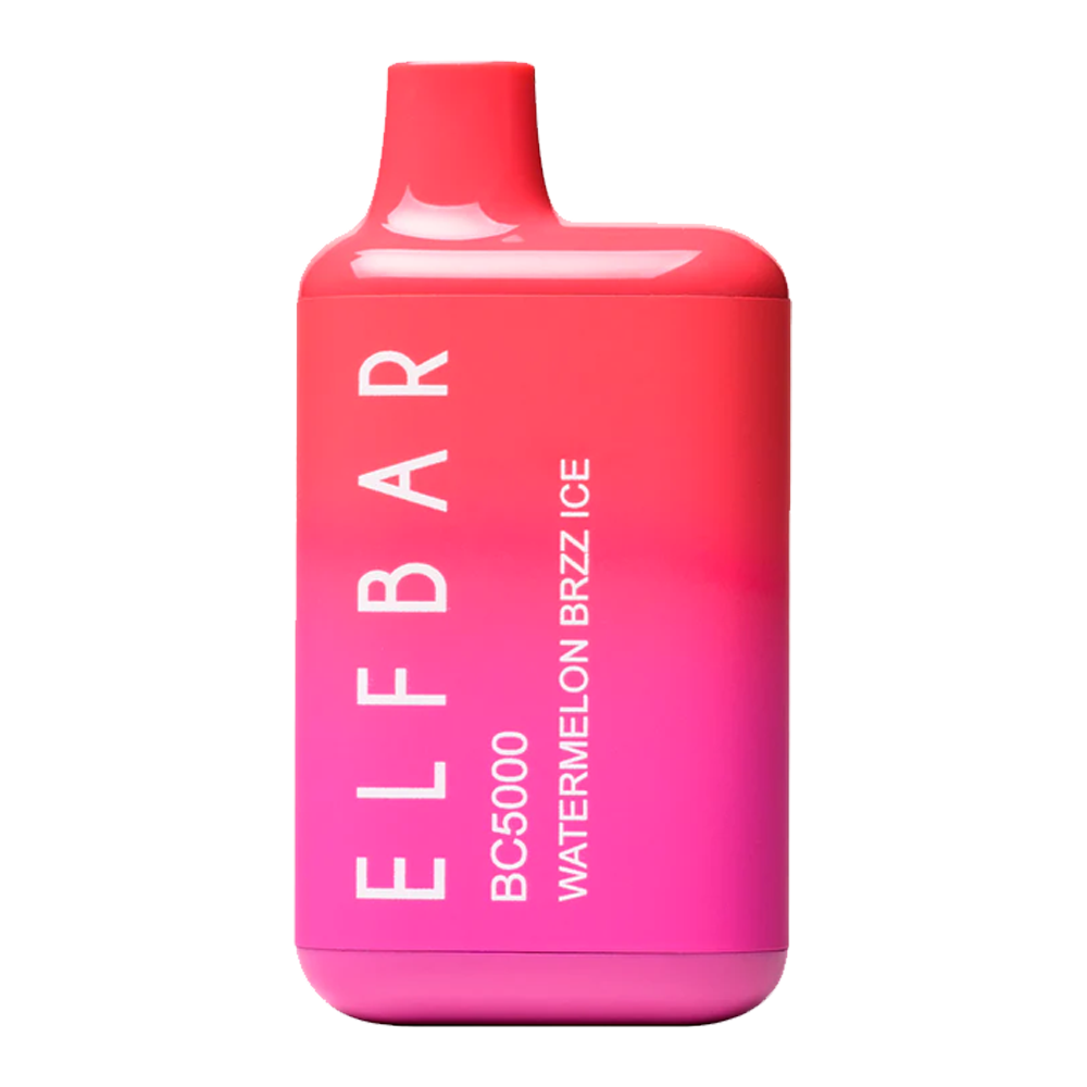 Elf Bar 5000 Puff Disposable Vape (Watermelon Brzz Ice)