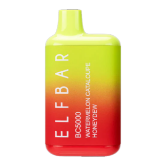 Elf Bar 5000 Puff Disposable Vape (Watermelon Cantaloupe Honeydew )