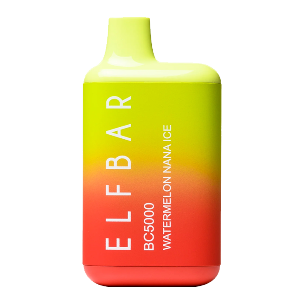 Elf Bar 5000 Puff Disposable Vape (Watermelon Nana Ice)