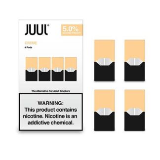 Juul Pods -1 Pack of 4 Pods (USA) Creme Brulle 5%