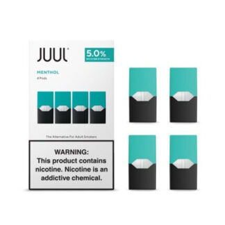 Juul Pods -1 Pack of 4 Pods (USA) Classic Menthol 5%