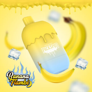 Packwood PacksPod 5000 Puffs Disposable Vape - Banana Flambe (ARTIC BANANA)