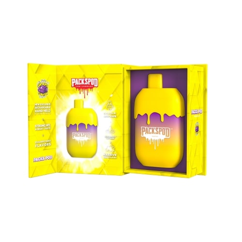 Packwood PacksPod 5000 Puffs Disposable Vape (Grape Swish)