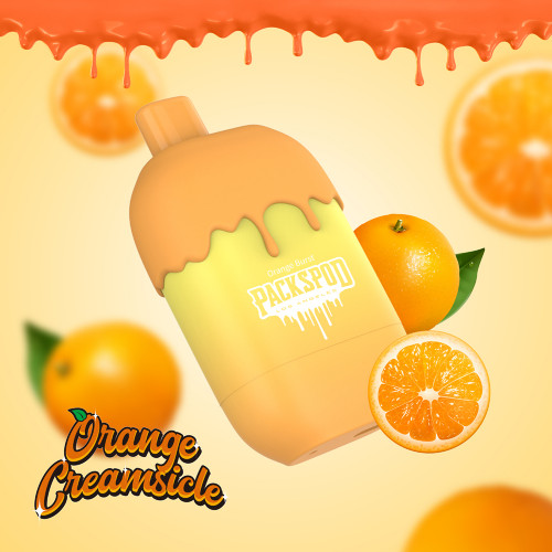 Packwood PacksPod 5000 Puffs Disposable Vape - Orange Creamsicle (ORANGE BURST)