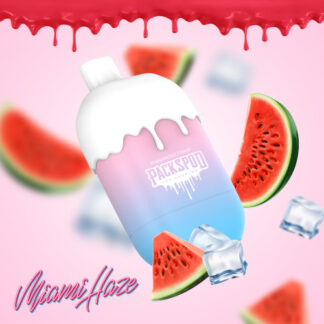 Packwood PacksPod 5000 Puffs Disposable Vape - Miami Haze (WATERMELON FREEZE)