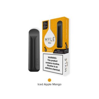 MYLE Mini 2 Pack Disposable Vape (Iced Apple Mango)