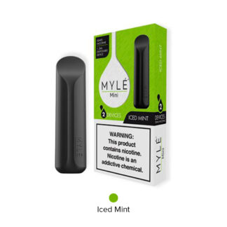 MYLE Mini 2 Pack Disposable Vape (Iced Mint)