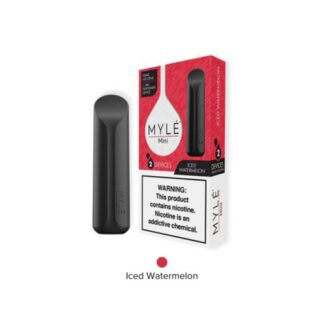 MYLE Mini 2 Pack Disposable Vape (Iced Watermelon)