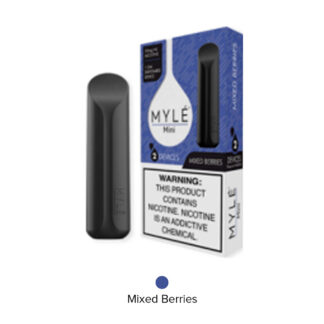 MYLE Mini 2 Pack Disposable Vape (Mixed Berries)