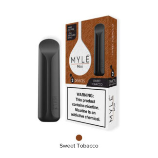 MYLE Mini 2 Pack Disposable Vape (Sweet Tobacco)