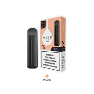 MYLE Mini 2 Pack Disposable Vape (Peach)