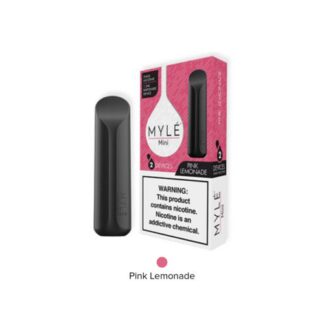 MYLE Mini 2 Pack Disposable Vape (Pink Lemonade)