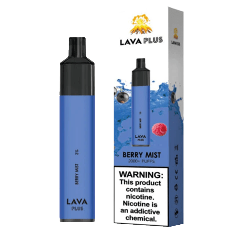 Lava Plus 2600 Puffs Disposable Vape Device (Berry Mist 3%)