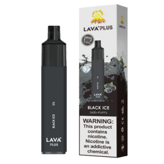 Lava Plus 2600 Puffs Disposable Vape Device (Black Ice 5%)