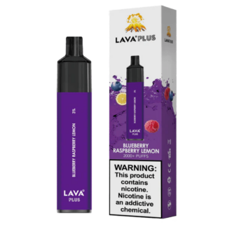 Lava Plus 2600 Puffs Disposable Vape Device (Blueberry Raspberry Lemon 3%)