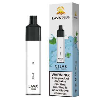 Lava Plus 2600 Puffs Disposable Vape Device (Clear 5%)