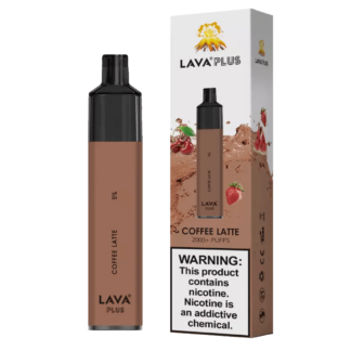 Lava Plus 2600 Puffs Disposable Vape Device (Coffee Latte 5%)