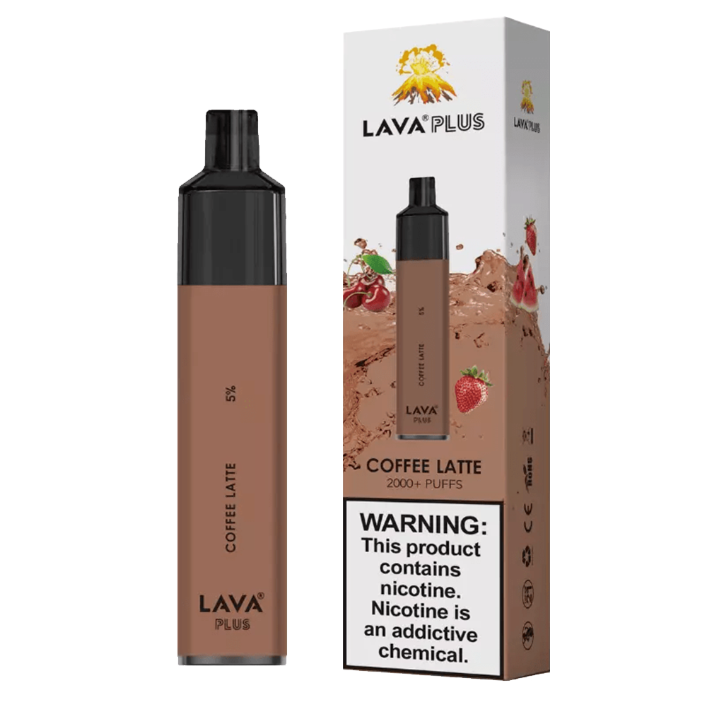 Lava Plus 2600 Puffs Disposable Vape Device (Coffee Latte 5%)