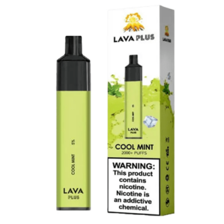 Lava Plus 2600 Puffs Disposable Vape Device (Cool Mint 5%)