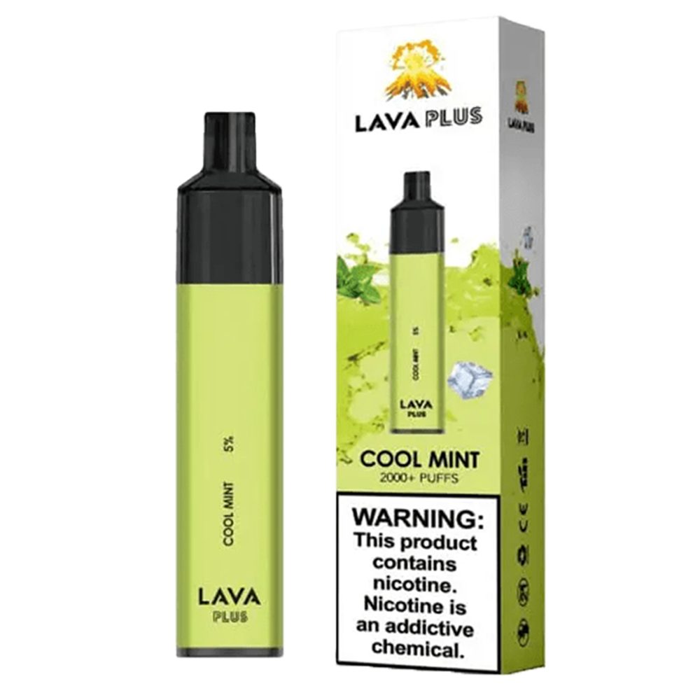 Lava Plus 2600 Puffs Disposable Vape Device (Cool Mint 5%)