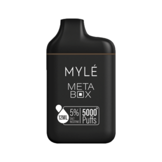 Myle Meta Box 12mL 5000 Puffs (Cuban Tobacco)