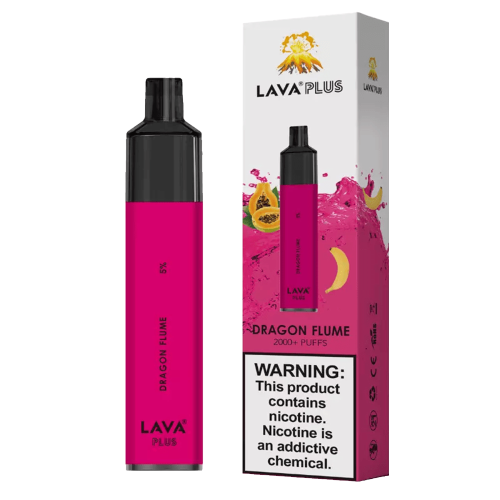 Lava Plus 2600 Puffs Disposable Vape Device (Dragon Flume 5%)