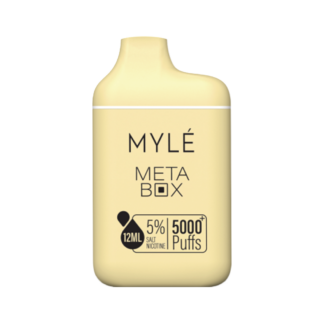 Myle Meta Box 12mL 5000 Puffs (Fresh Vanilla)