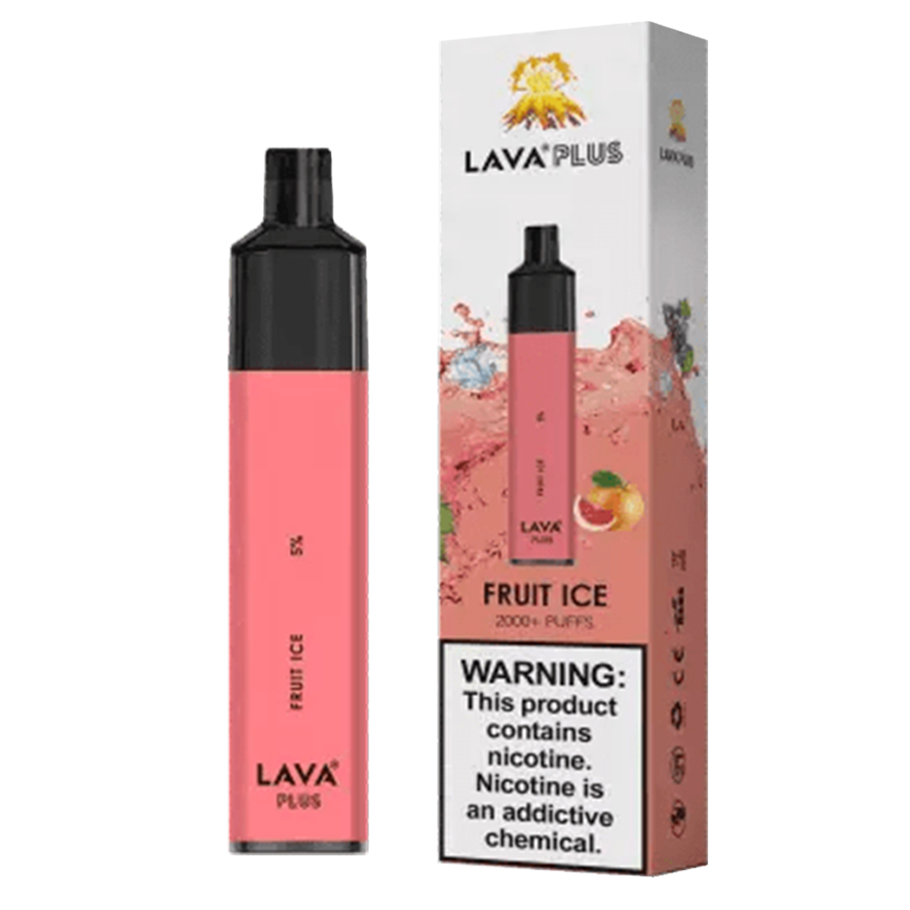 Lava Plus 2600 Puffs Disposable Vape Device (Fruit Ice 5%)