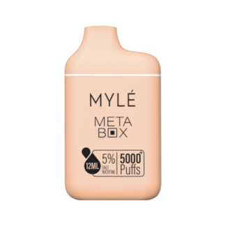 Myle Meta Box 12mL 5000 Puffs (Georgia Peach)