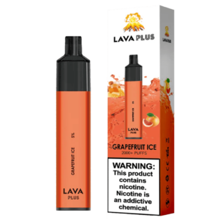 Lava Plus 2600 Puffs Disposable Vape Device (Grapefruit Ice 5%)
