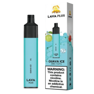Lava Plus 2600 Puffs Disposable Vape Device (Guava Ice 5%)