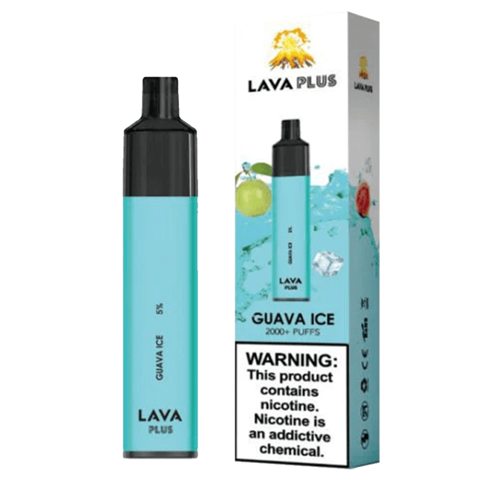 Lava Plus 2600 Puffs Disposable Vape Device (Guava Ice 5%)