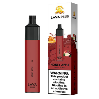 Lava Plus 2600 Puffs Disposable Vape Device (Honey Apple 5%)