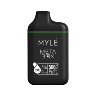 Myle Meta Box 12mL 5000 Puffs (Iced Apple)